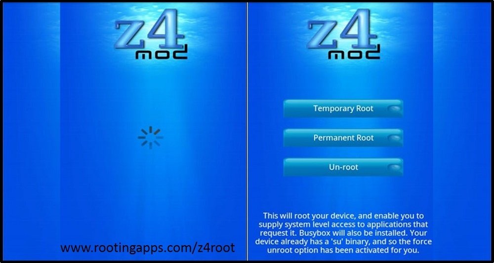 z4root para Android una nueva manera de ser root