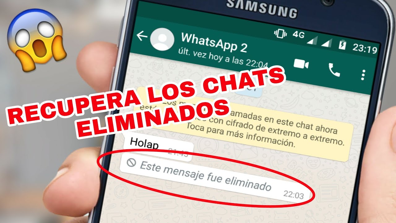 Ver Un Mensaje De Whatsapp Eliminado Por La Otra Persona